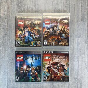 Lego Harry Potter Pirates Caribbean Lord Of The Rings PS3 Playstation 3 VGC